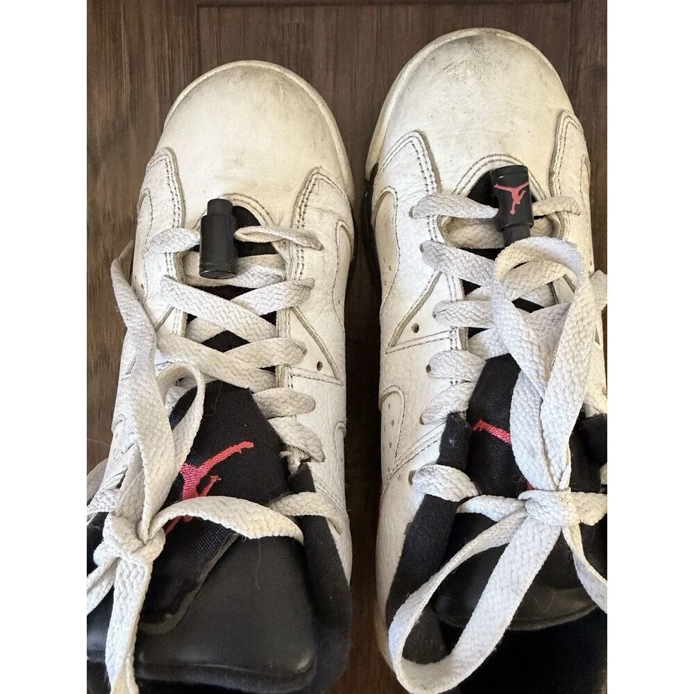 Jordan 6 Retro Low White Infrared 23 Black GS 5Y 23.5 CM 2015 Edition
